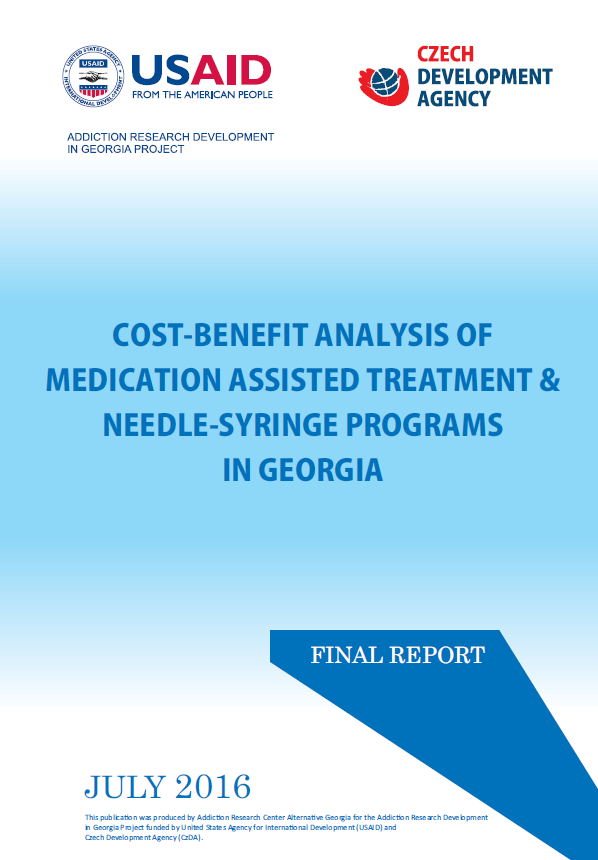 Cost-Benefit Analysis Of Medication Assisted Treatment & Needle-Syringe Programs In Georgia