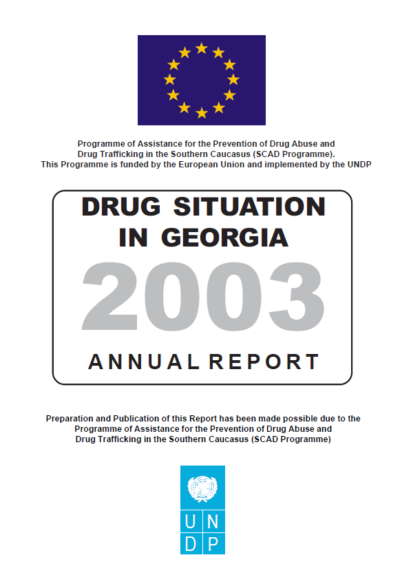 Drug Situation In Georgia 2003